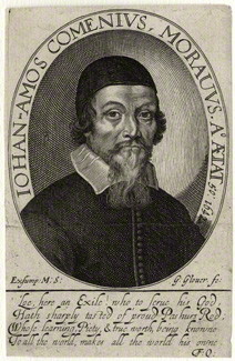 Portrait by George Glover, line engraving, mid 17th century